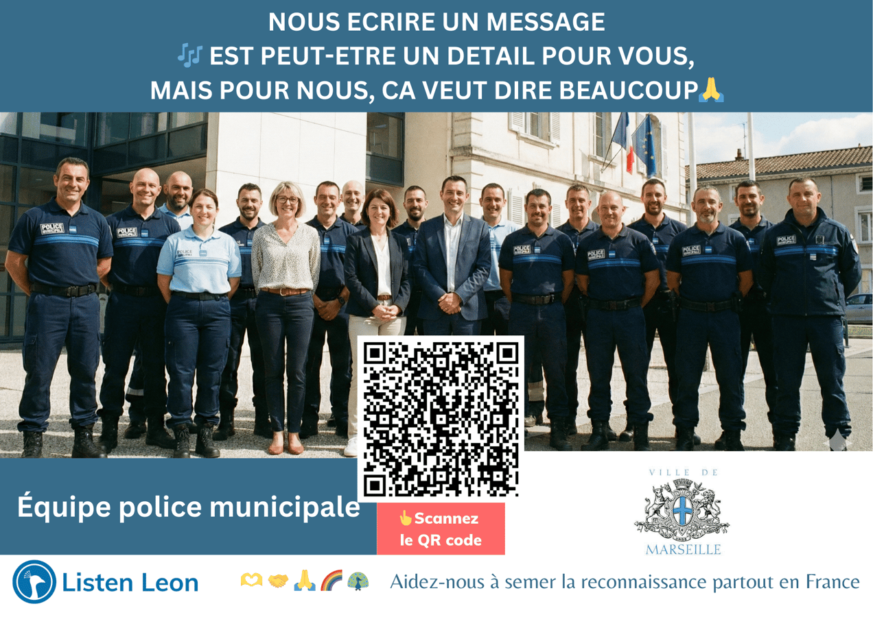 Affiche Listen Leon Marseille hôpital