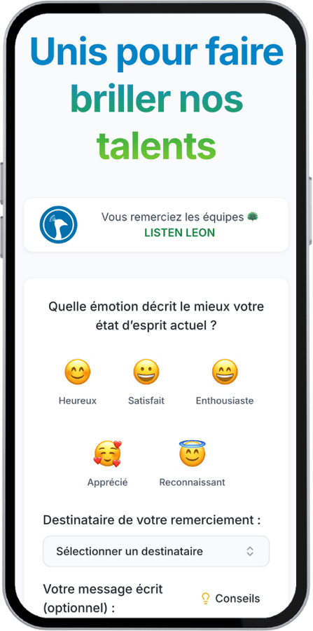 Listen Leon app phone